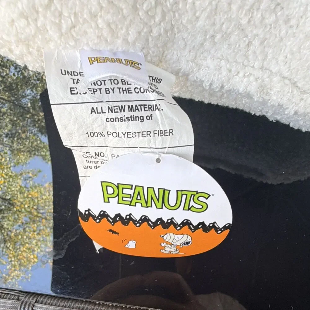 Nourison Home Peanuts Snoopy Halloween Textured Decorative Pillow 15 x 17 in